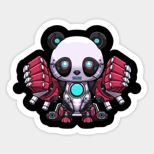 Chibi Panda Bot Sticker